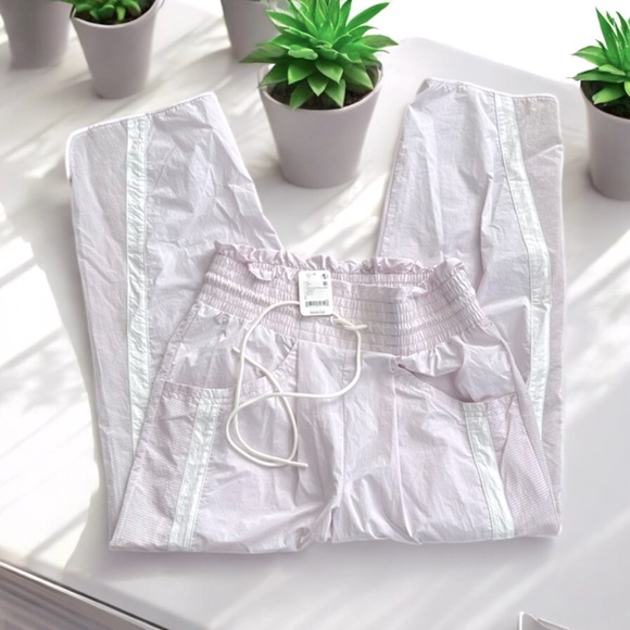 NWT FP Movement Champ Is Here Pants | Rose Wash/White Combo | Size S - Picture 7 of 9